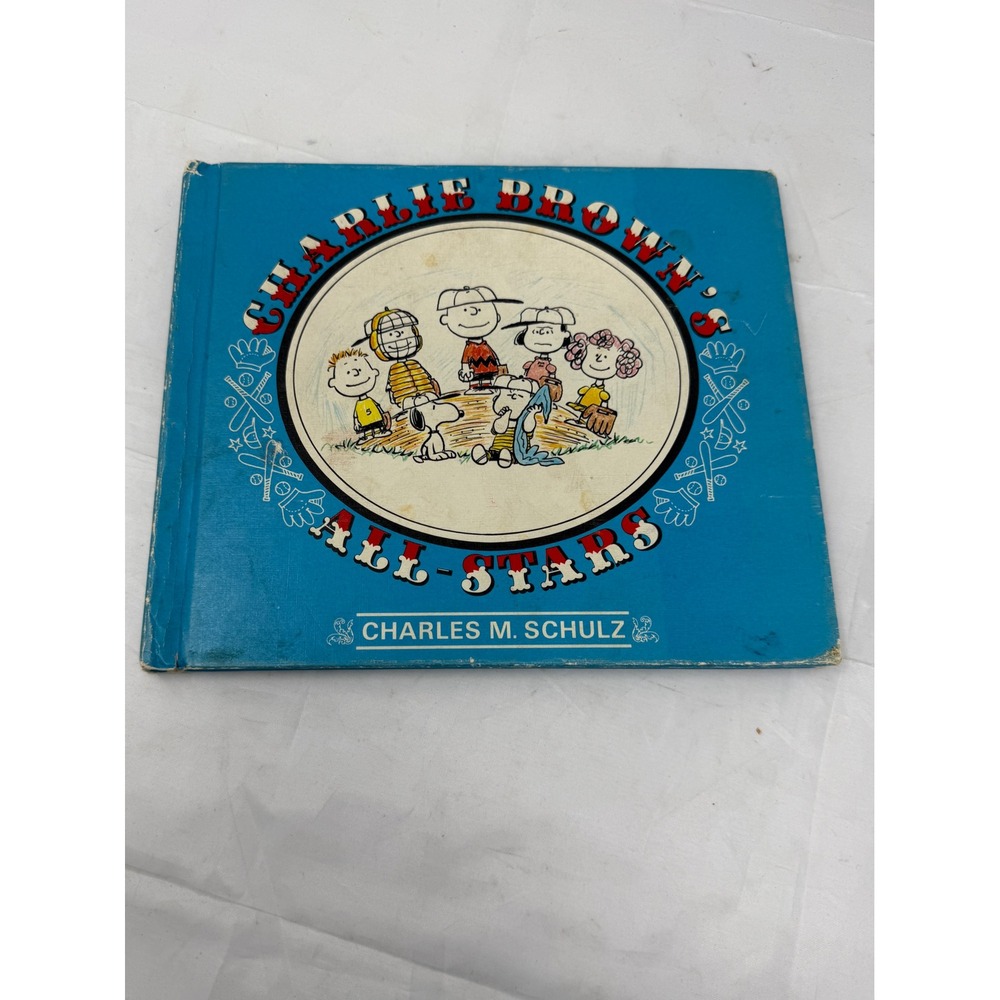 Charlie Brown's All-Stars 1966 First Edition Hardcover Charles M Schulz Peanuts